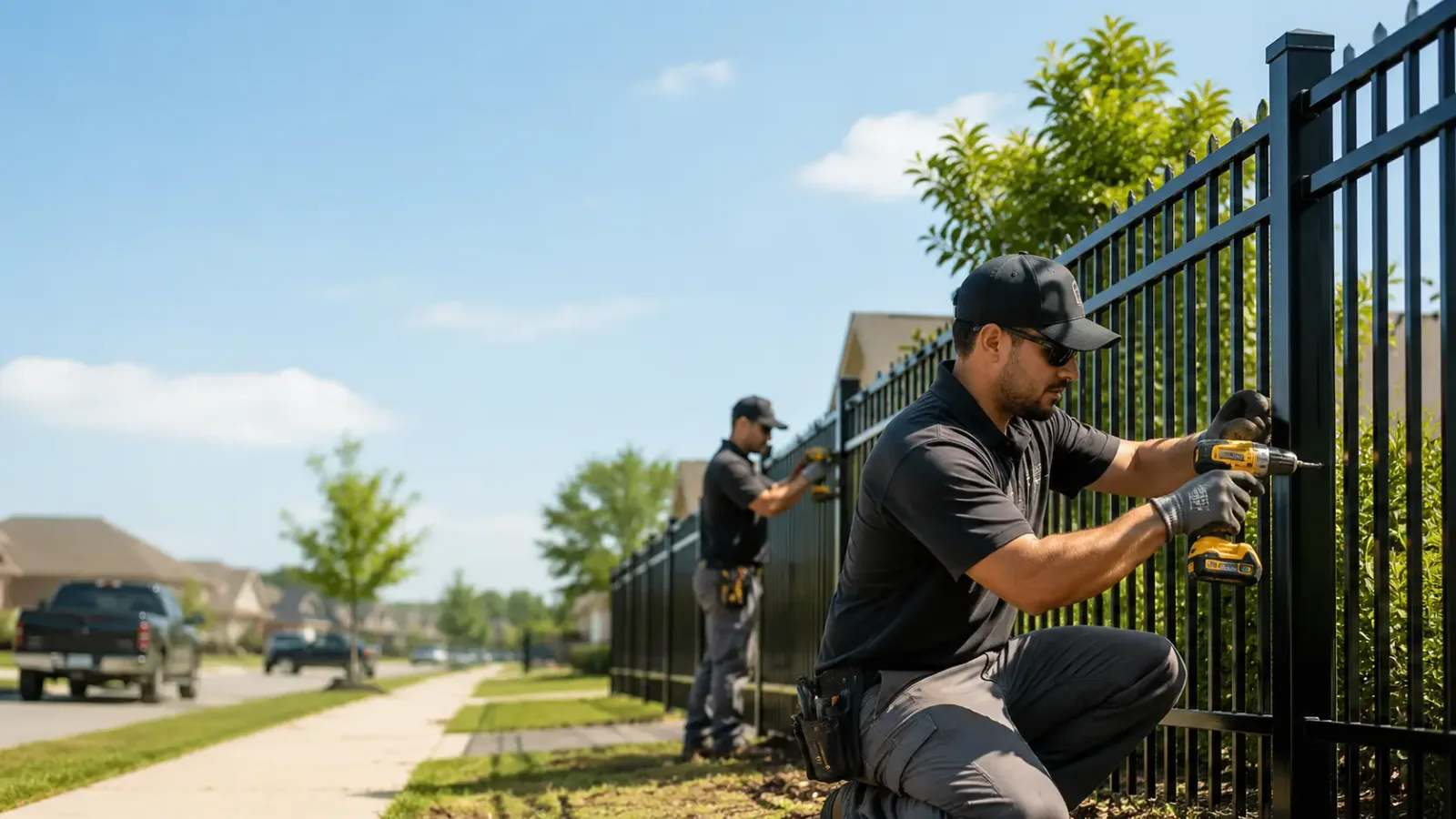 Metal Fence Installation in Cave City, AR